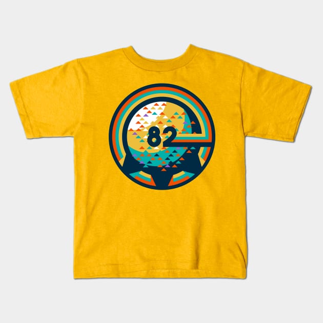 Spaceship 82 Kids T-Shirt by StarsandSpires